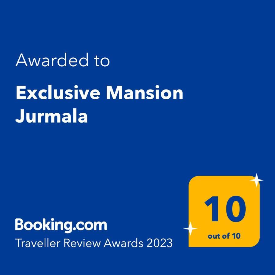 Exclusive Mansion Jurmala 빌라 외부 사진